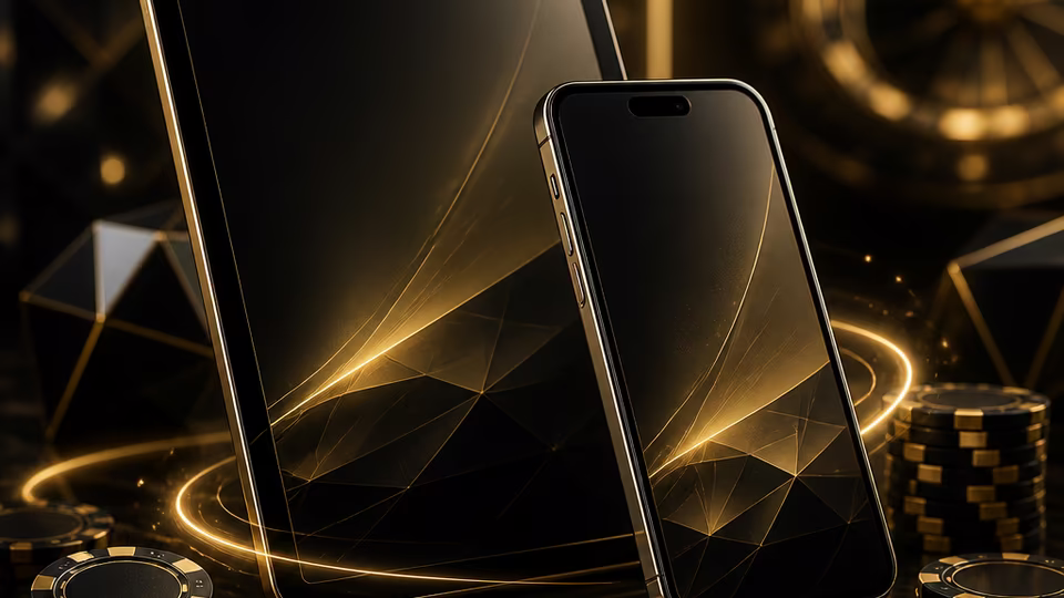 Téléphone et tablette illustrant l’accès mobile à Black Label Casino